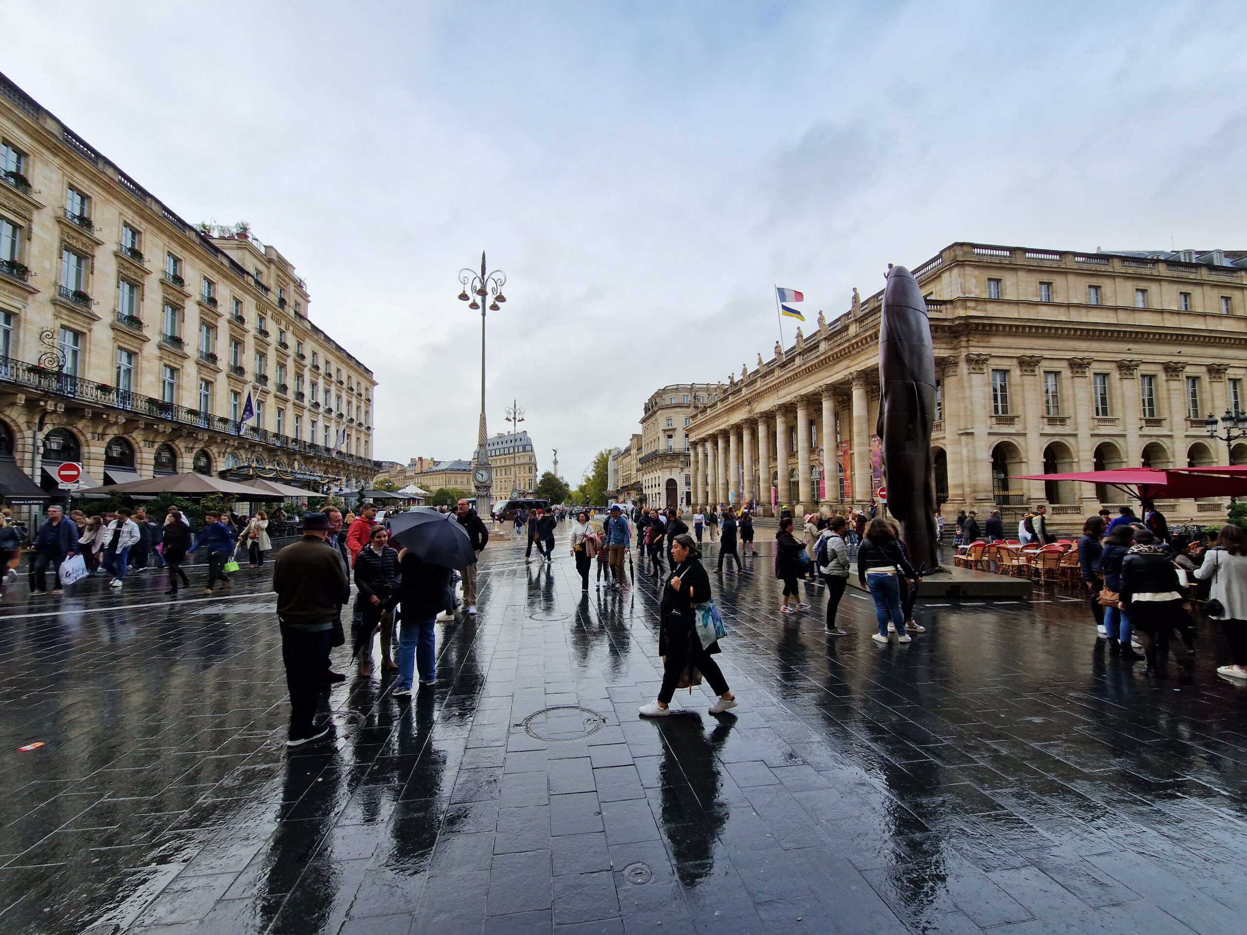 Plein voor het theater Bordeaux